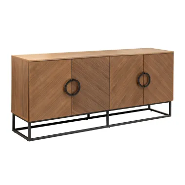 Invicta Komoda GRANDEZZA optyka drewna orzechowego 180 x 80 x 40cm / 46556