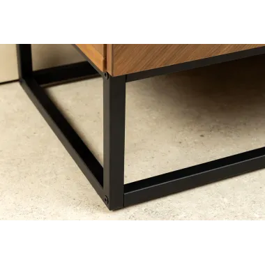 Invicta Szafka RTV GRANDEZZA optyka drewna orzechowego 180 x 60 x 40cm / 46557