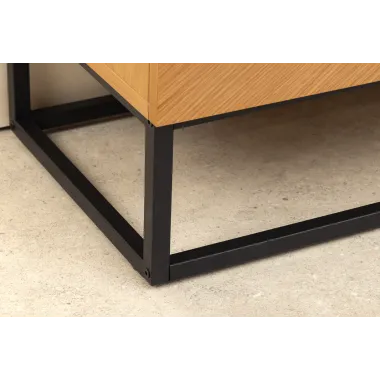 Invicta Szafka RTV GRANDEZZA optyka drewna dębowego 180 x 60 x 40cm / 46699