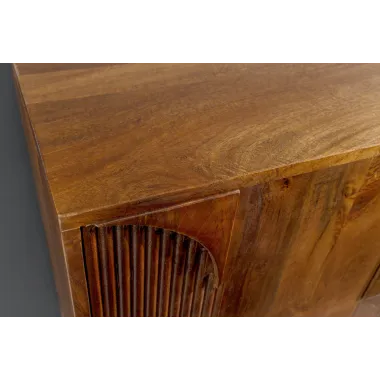 Invicta Komoda ART DECO 3D drewno mango brązowe 170cm / 46802