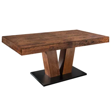 Invicta Stół RANCHO rozkładany sosna naturalna 160 - 200 x 76 x 90cm / 46555