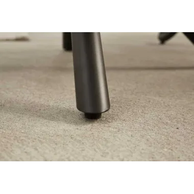 Invicta Krzesło obrotowe z podłokietnikiem Big George musztardowo żółte 60cm / 42083