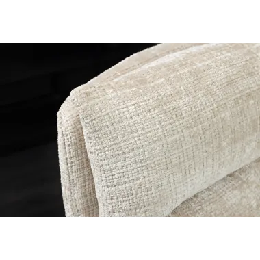 Invicta Krzesło tapicerowane BIG GEORGE 360° z podłokietnikami szampańska tkanina 61 x 94 x 66cm / 47518