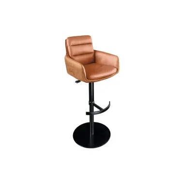 Invicta Hoker barowy BIG GEORGE 360° z podłokietnikami skóra koniak  56 x 95-115 x 57cm / 46177