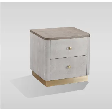 Livin Hill Zestaw Stilig Bedroom ST890Q Łóżko tapicerowane 160cm + 2 szafki nocne ST891