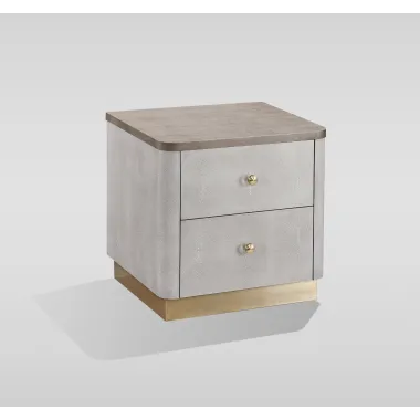 Livin Hill Zestaw Stilig Bedroom ST890Q Łóżko tapicerowane 160cm + 2 szafki nocne ST891