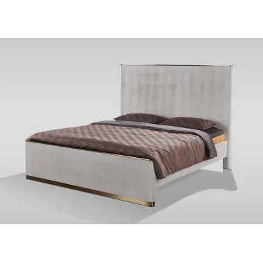 Livin Hill Zestaw Stilig Bedroom ST890K Łóżko tapicerowane 180cm + 2 szafki nocne ST891