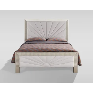 Livin Hill Zestaw Stilig Bedroom ST900Q Łóżko tapicerowane 160cm + 2 szafki nocne ST901