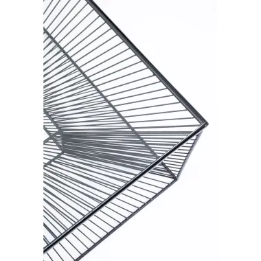 KARE Stolik kawowy DIMENSION czarny 80 x 38 x 80cm / 84752
