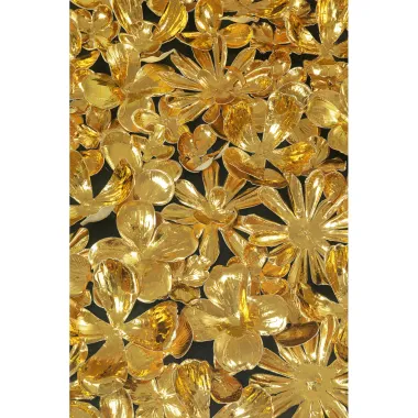 KARE Stolik kawowy GOLD FLOWERS 120 x 40 x 60cm / 84756