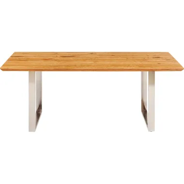 Kare Stół SYMPHONY oak chrome 180 x 76 x 90cm / 84597