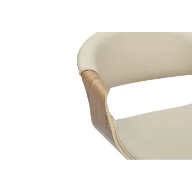 Invicta Hoker barowy ORGANIC obrotowy ekoskórą kremowo-beżowa 89 - 100cm / 47715