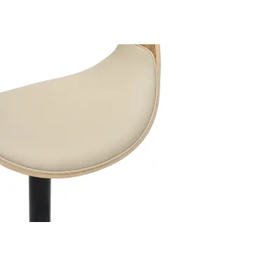 Invicta Hoker barowy ORGANIC obrotowy ekoskórą kremowo-beżowa 89 - 100cm / 47715