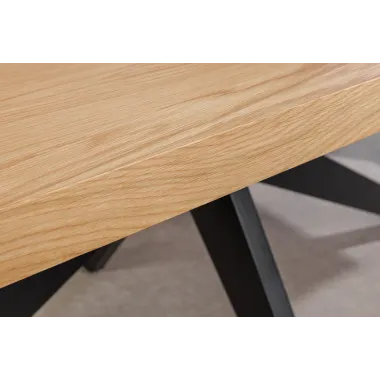 Invicta Stół do jadalni ZEUS optyka dębu 240 x 76 x 110cm / 46565