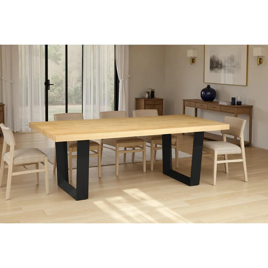 Invicta Stół do jadalni ZEUS optyka dębu 210 x 76 x 100cm / 46558