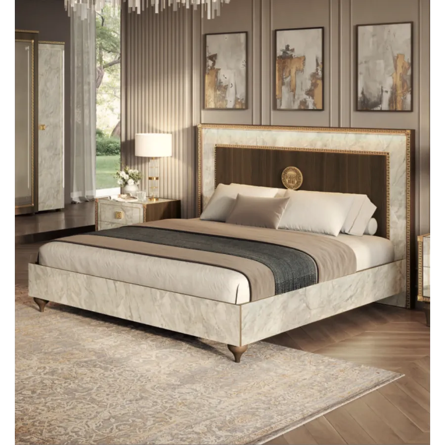 ROMANTICA Włoskie łóżko Italian Size 182 x 144 x 202cm / Adora