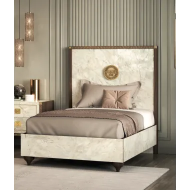 ROMANTICA Włoskie łóżko Italian Size 182 x 144 x 202cm / Adora