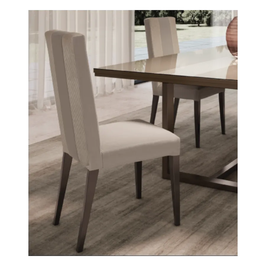 LINEA Włoskie krzesło tapicerowane 48 x 103 x 58cm / Adora