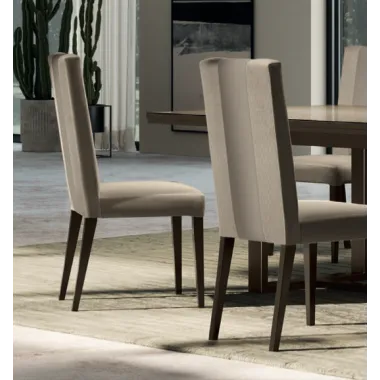 LINEA Włoskie krzesło tapicerowane 48 x 103 x 58cm / Adora