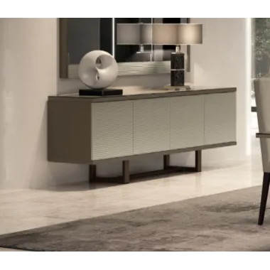 LINEA Włoska komoda 2 drzwi 118 x 90 x 53cm / Adora