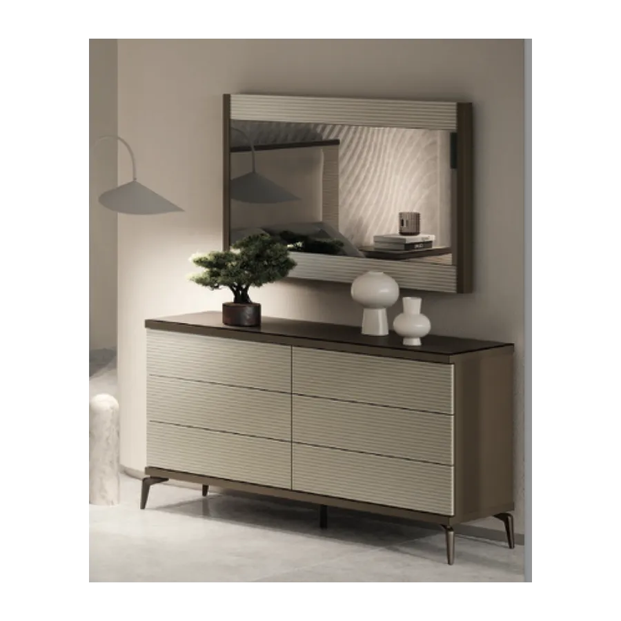 LINEA Włoska komoda 6 szuflad 166 x 90 x 54cm / Adora