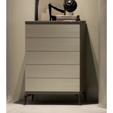 LINEA Włoska komoda wysoka 5 szuflad 86 x 126 x 46cm / Adora