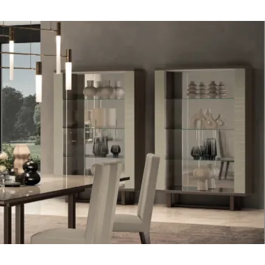 LINEA Włoskie lustro do salonu S 95 x 86 x 7cm / Adora