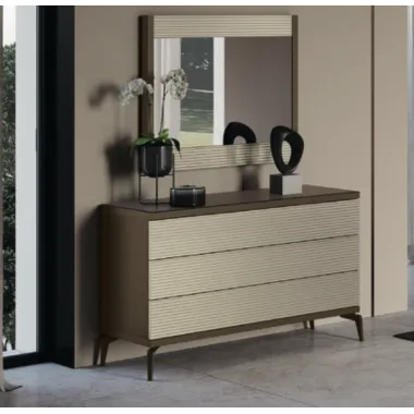 LINEA Włoskie lustro do salonu S 95 x 86 x 7cm / Adora