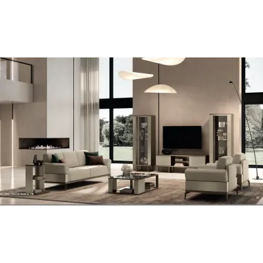 LINEA Włoskie lustro do salonu L 185 x 86 x 7cm / Adora