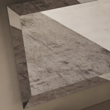 LINEA Włoskie lustro do salonu S szklana rama 112 x 87 x 7cm / Adora