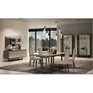 LINEA Włoskie lustro do salonu M 130 x 86 x 7cm / Adora