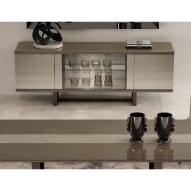 LINEA Włoskie lustro do salonu M 130 x 86 x 7cm / Adora