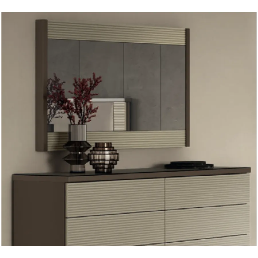 LINEA Włoskie lustro do salonu M 130 x 86 x 7cm / Adora