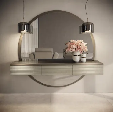 LINEA Włoska konsola z lustrem 196 x 182 x 41cm / Adora