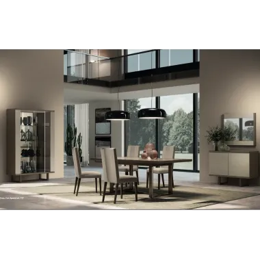 LINEA Włoski zestaw do jadalni 5 elementów / Adora