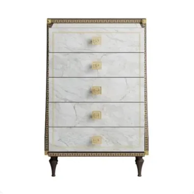 ROMANTICA Włoska Komoda 5 szuflad 133cm / Adora