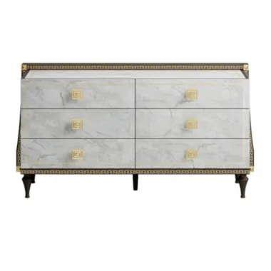 ROMANTICA Włoska Komoda 6 szuflad 171cm / Adora