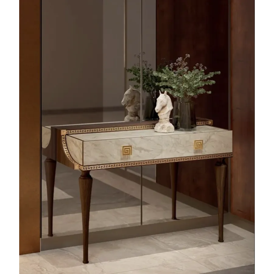 ROMANTICA Włoska Konsola 136 x 92 x 42 cm / Adora