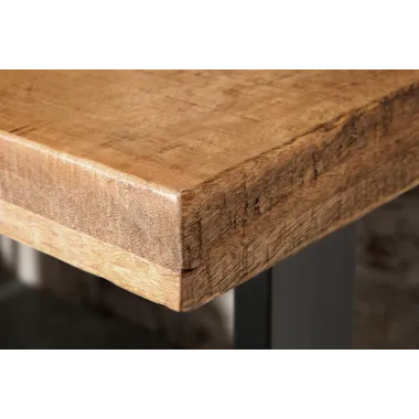 Invicta Stół barowy Iron Craft 120cm naturalne mango / 38668