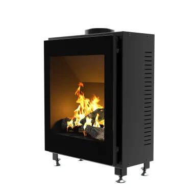 Kominek gazowy jednostronny wolnostojący 40 x 39cm