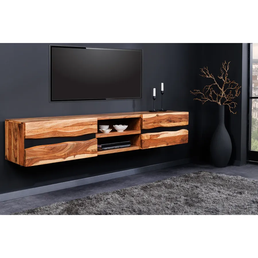 Invicta AMAZONAS Szafka TV wisząca sheesham 160cm / 43707