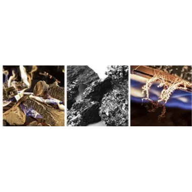 CALMA 65L Kominek gazowy dwustronny 65 x 80cm