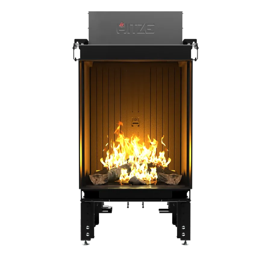 CALMA 65S Kominek gazowy jednostronny 65 x 80cm