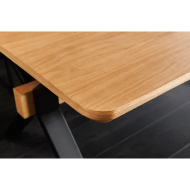 Invicta Stół rozkładany GIANT fornir z drewna dębowego 180 - 300cm / 46563