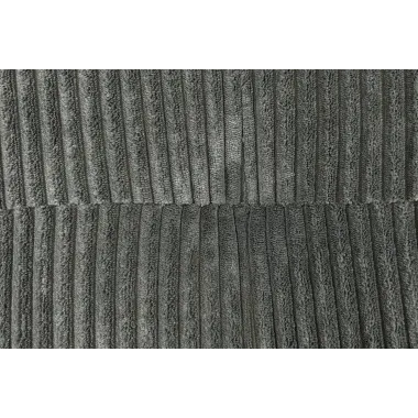 Invicta Sofa rozkładana JAZZ 3-osobowa szary sztruks 195cm / 47524