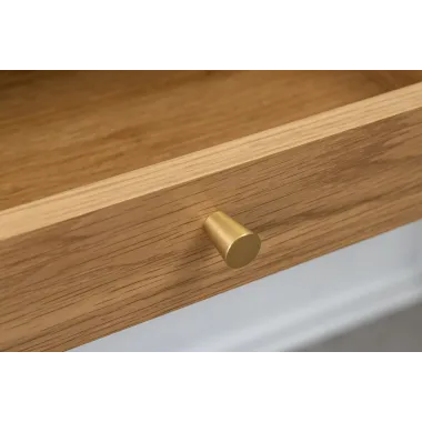 Invicta Konsola ATELIER naturalny fornir dębowy 120 x 76 x 30cm / 47456