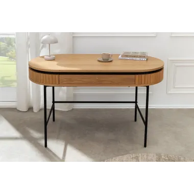 Invicta Komoda ATELIER naturalny fornir dębowy 160 x 76 x 40cm / 47453