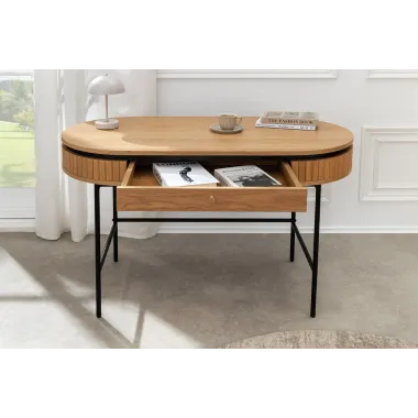 Invicta Komoda ATELIER naturalny fornir dębowy 160 x 76 x 40cm / 47453