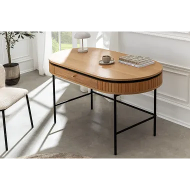 Invicta Komoda ATELIER naturalny fornir dębowy 160 x 76 x 40cm / 47453