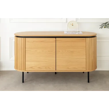 Invicta Komoda ATELIER naturalny fornir dębowy 120 x 76 x 40cm / 47452